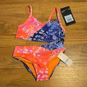 Under Armour Girl Pink and Purple Swimsuit